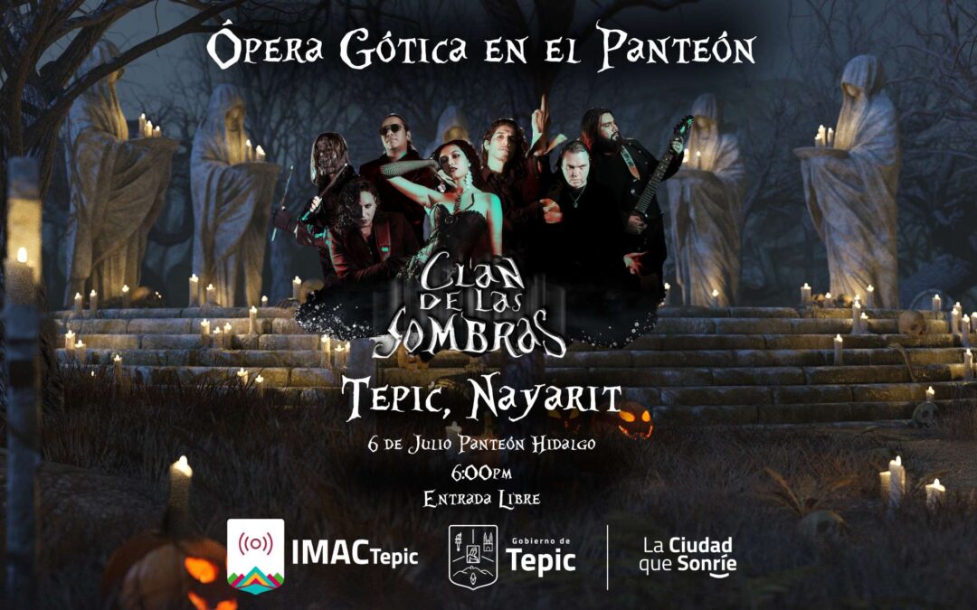 La banda Clan de las Sombras Dará Un Concierto en el Panteón de Tepic