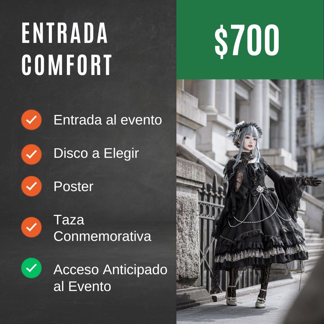 Entrada COMFORT $700 (+35 cargos por servicio) - Sinfónica Festival 2026 - Preventa - MONTERREY