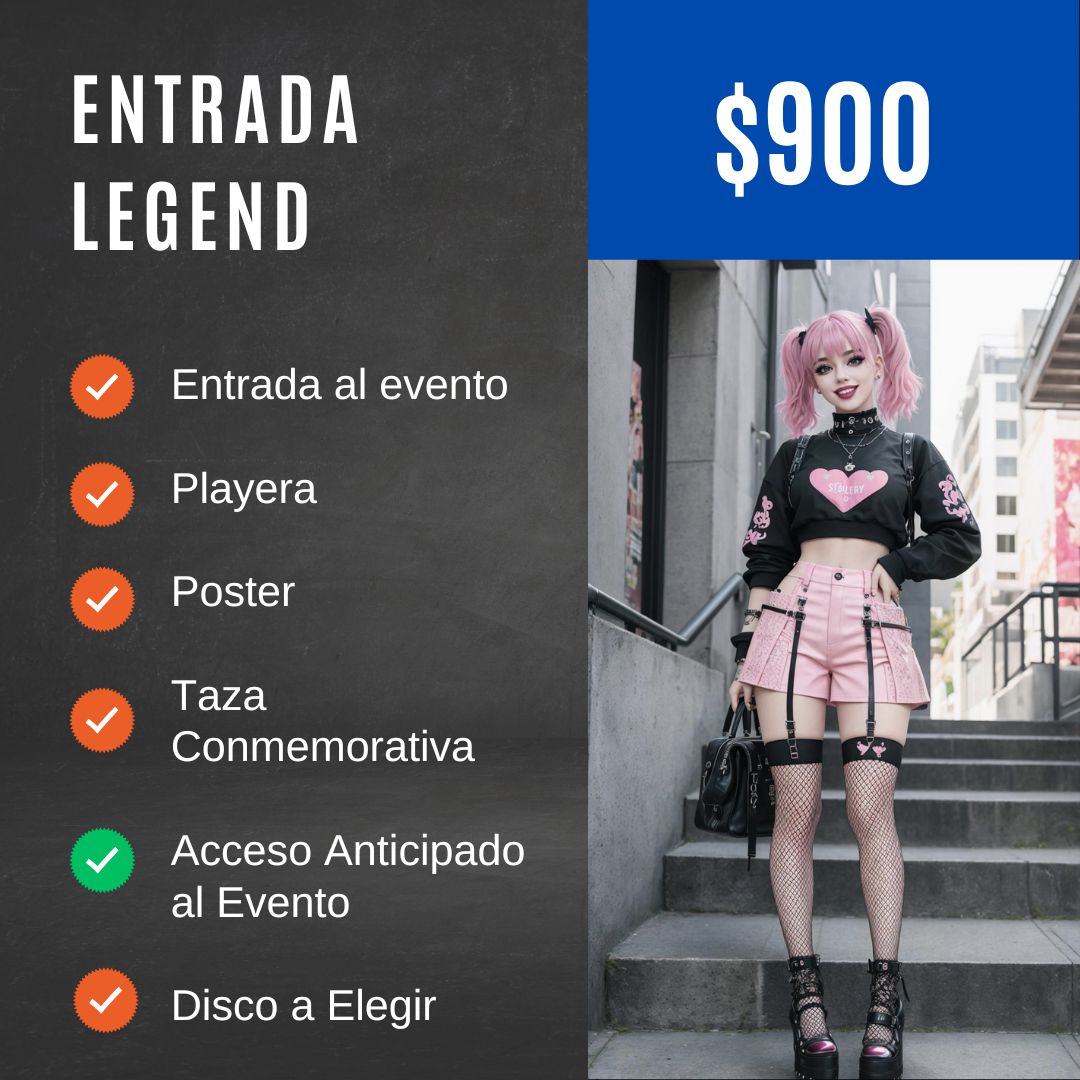 Entrada LEGEND $900 (+35 cargos por servicio) - Sinfónica Festival 2026 - Preventa - MONTERREY