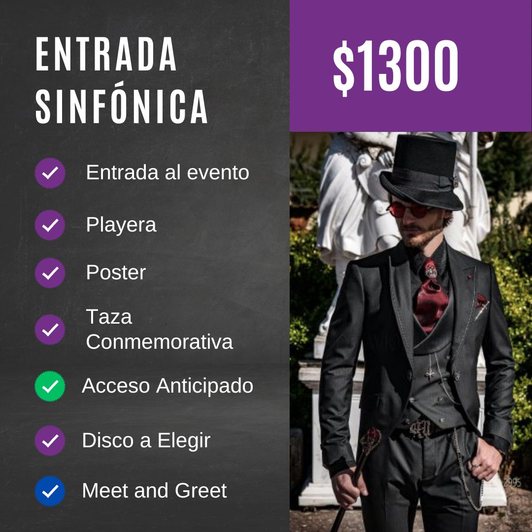 Entrada Sinfónica - $1300 (+35 cargos por servicio) - Sinfónica Festival 2026 - Preventa - MONTERREY